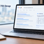 AI search CTR drop